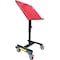 Pake Handling Tools Tilting Workstand, 150 lb. Cap, 22" x 21", 28" to 38" Height PAKWS01 - alternate 1